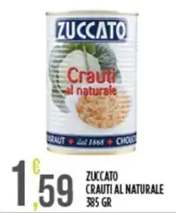Euroesse Zuccato crauti al naturale offerta