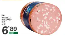 Tutto Risparmio Cash&Carry Finì mortadella bonissima igp offerta