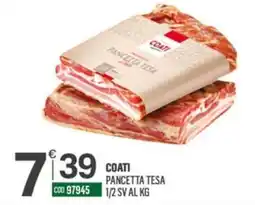 Tutto Risparmio Cash&Carry Coati Pancetta Tesa offerta
