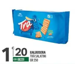 Tutto Risparmio Cash&Carry Galbusera trà salatini offerta