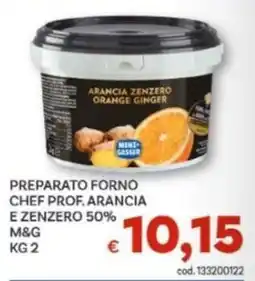 Vivo Supermercati Preparato forno chef prof. arancia e zenzero 50% offerta
