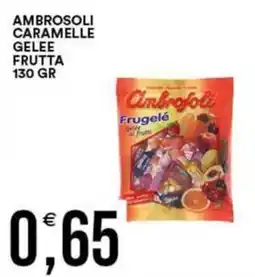 Vantaggio Cash&Carry Ambrosoli caramelle gelee frutta offerta