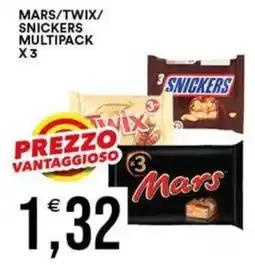 Vantaggio Cash&Carry Mars/Twix/Snickers multipack offerta