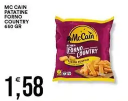 Vantaggio Cash&Carry McCain patatine forno country offerta