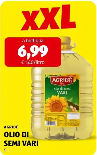 Olio di semi vari Agridè