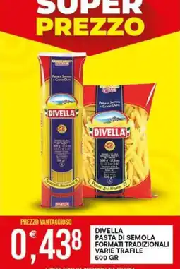 Vantaggio Cash&Carry Divella pasta di semola offerta