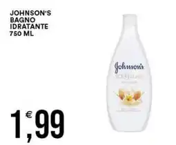 Vantaggio Cash&Carry Johnson's bagno idratante offerta