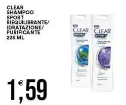 Vantaggio Cash&Carry Clear shampoo sport offerta