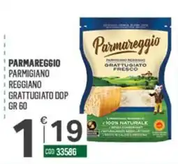 Tutto Risparmio Cash&Carry Parmareggio Parmigiano Reggiano Grattugiato DOP offerta