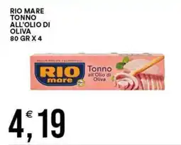 Vantaggio Cash&Carry Rio mare Tonno all’Olio di Oliva offerta