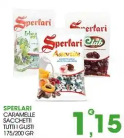 Rosa Cash Sperlari caramelle sacchetti tutti i gusti offerta