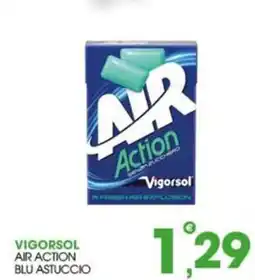 Rosa Cash Vigorsol air action blu astuccio offerta