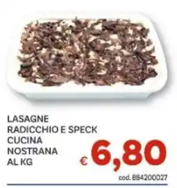 Vivo Supermercati Lasagne radicchio e speck cucina nostrana offerta
