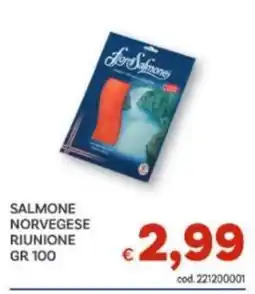 Vivo Supermercati Salmone norvegese riunione offerta