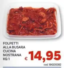 Vivo Supermercati Folpetti alla busara cucina nostrana offerta