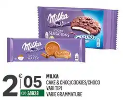 Tutto Risparmio Cash&Carry Milka Cake & Choc/Cookies/Choco offerta