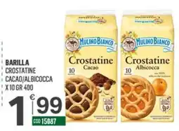 Tutto Risparmio Cash&Carry Barilla Crostatine Cacao/Albicocca offerta