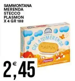 Vantaggio Cash&Carry Gelatomerenda Plasmon offerta