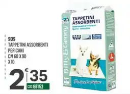 Tutto Risparmio Cash&Carry Tappetini assorbenti per cani Billy & Genny offerta