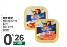 Tutto Risparmio Cash&Carry Morando Miglior Gatto Patè offerta