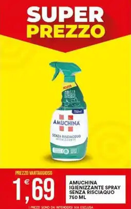 Vantaggio Cash&Carry Amuchina igienizzante spray senza risciaquo offerta