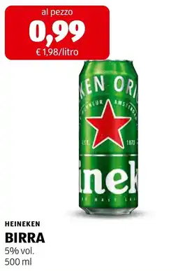 ALDI Heineken birra offerta