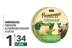 Tutto Risparmio Cash&Carry Parmareggio formaggini al parmigiano reggiano offerta