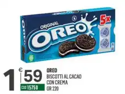 Tutto Risparmio Cash&Carry Oreo biscotti al cacao con crema offerta
