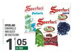 Tutto Risparmio Cash&Carry Sperlari caramelle vari gusti offerta