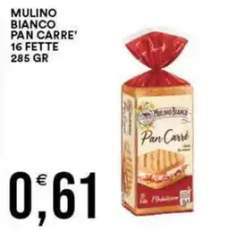 Vantaggio Cash&Carry Mulino Bianco Pan Carre' offerta