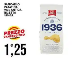 Vantaggio Cash&Carry San Carlo patatina 1936 antica ricetta offerta
