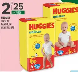 Tutto Risparmio Cash&Carry Huggies unistar pannolini offerta