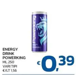 Ok Market Energy drink Powerking offerta