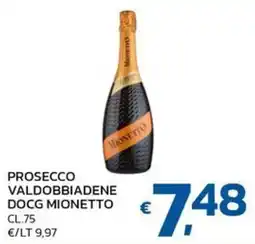 Ok Market Prosecco Valdobbiadene Docg Mionetto offerta