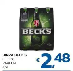Ok Market Birra Beck's offerta