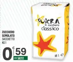Tutto Risparmio Cash&Carry Sucra lo zucchero classico offerta