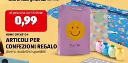 ALDI Home Creation Articoli per confezioni regalo offerta