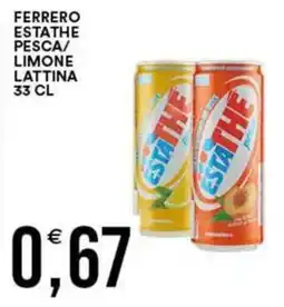 Vantaggio Cash&Carry Ferrero Estathe Pesca/Limone Lattina offerta