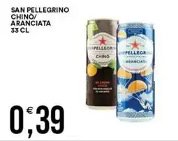Vantaggio Cash&Carry San Pellegrino Chinò/Aranciata offerta