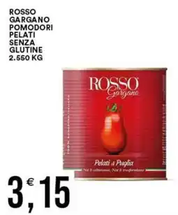 Vantaggio Cash&Carry Rosso Gargano pomodori pelati senza glutine offerta
