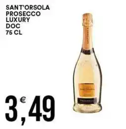 Vantaggio Cash&Carry Sant'Orsola Prosecco Luxury Doc offerta