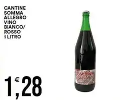 Vantaggio Cash&Carry Vino Rosso Allegro offerta