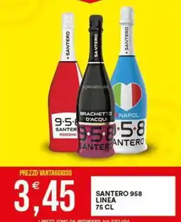 Vantaggio Cash&Carry Santero 958 Linea offerta