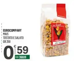 Tutto Risparmio Cash&Carry Eurocompany mais tostato e salato offerta