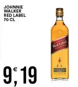 Vantaggio Cash&Carry Johnnie Walker Red Label offerta