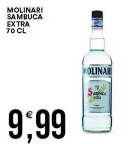 Vantaggio Cash&Carry Molinari Sambuca Extra offerta