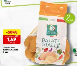 ALDI I colori del sapore patate gialle offerta