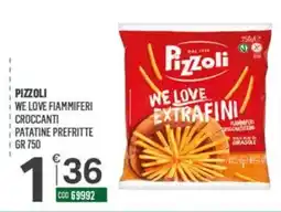Tutto Risparmio Cash&Carry Pizzoli We Love Fiammiferi Croccanti offerta