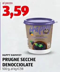ALDI Happy Harvest prugne secche denocciliate offerta