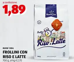 ALDI Buon'ora Frollini con Riso e Latte offerta
